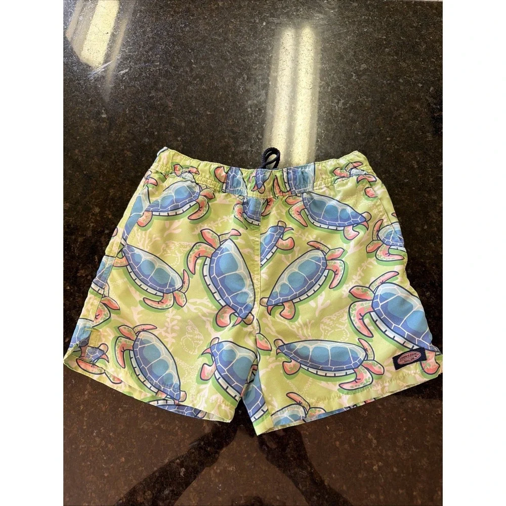 Vineyard Vines Boys Swim Trunks Swimsuit Sz‎ 5 Turtles Preppy Boutique Shortie